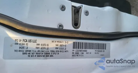 2015 Dodge Dart Sxt from USA, damaged, VIN 1C3CDFBB5FD405893